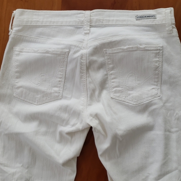 White citizens of humanity jeans. Worn maybe once! - Picture 3 of 3